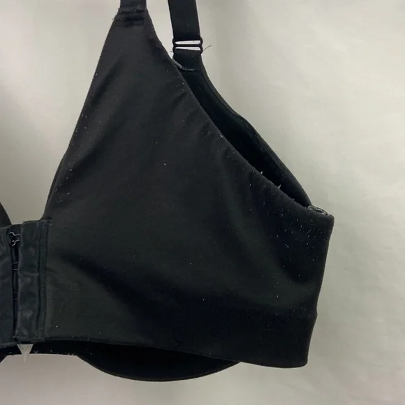 Cacique Black Lightly Lined Full Coverage 42D Bra - Picture 6 of 16